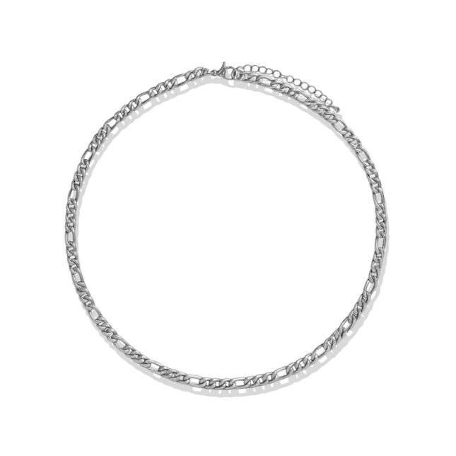 Figaro Silver Chain Necklace