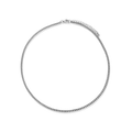 Curb Silver Chain Necklace