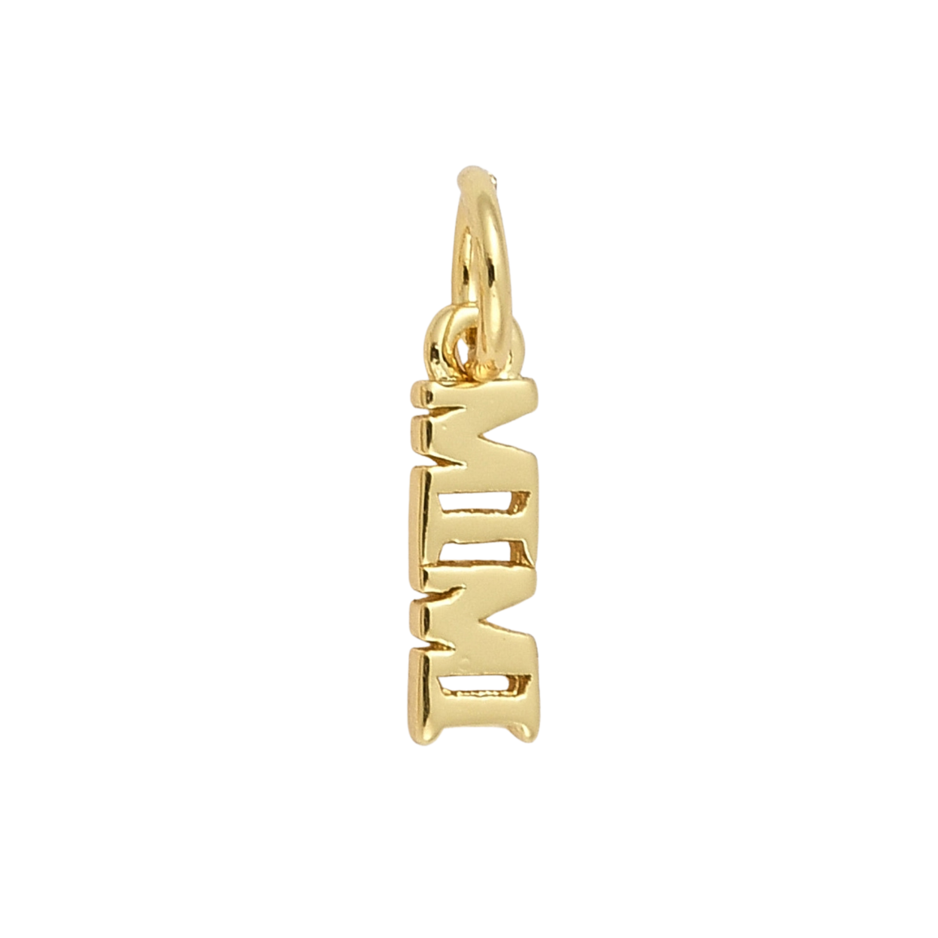 18k Gold Plated Brass Mimi Charm