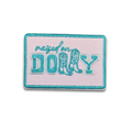 Raised On Dolly Embroidered Patch- Iron-On Applique
