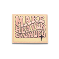 Make Heaven Crowded Embroidered Patch - Iron-On Applique