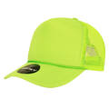 Decky 5 Panel Foam Trucker Hat - Neon Yellow