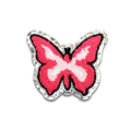 Butterfly Chenille Patch - Iron-On Applique