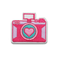 Camera Embroidered Patch - Iron-On Applique