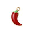 Gold Alloy Chili Pepper Charm