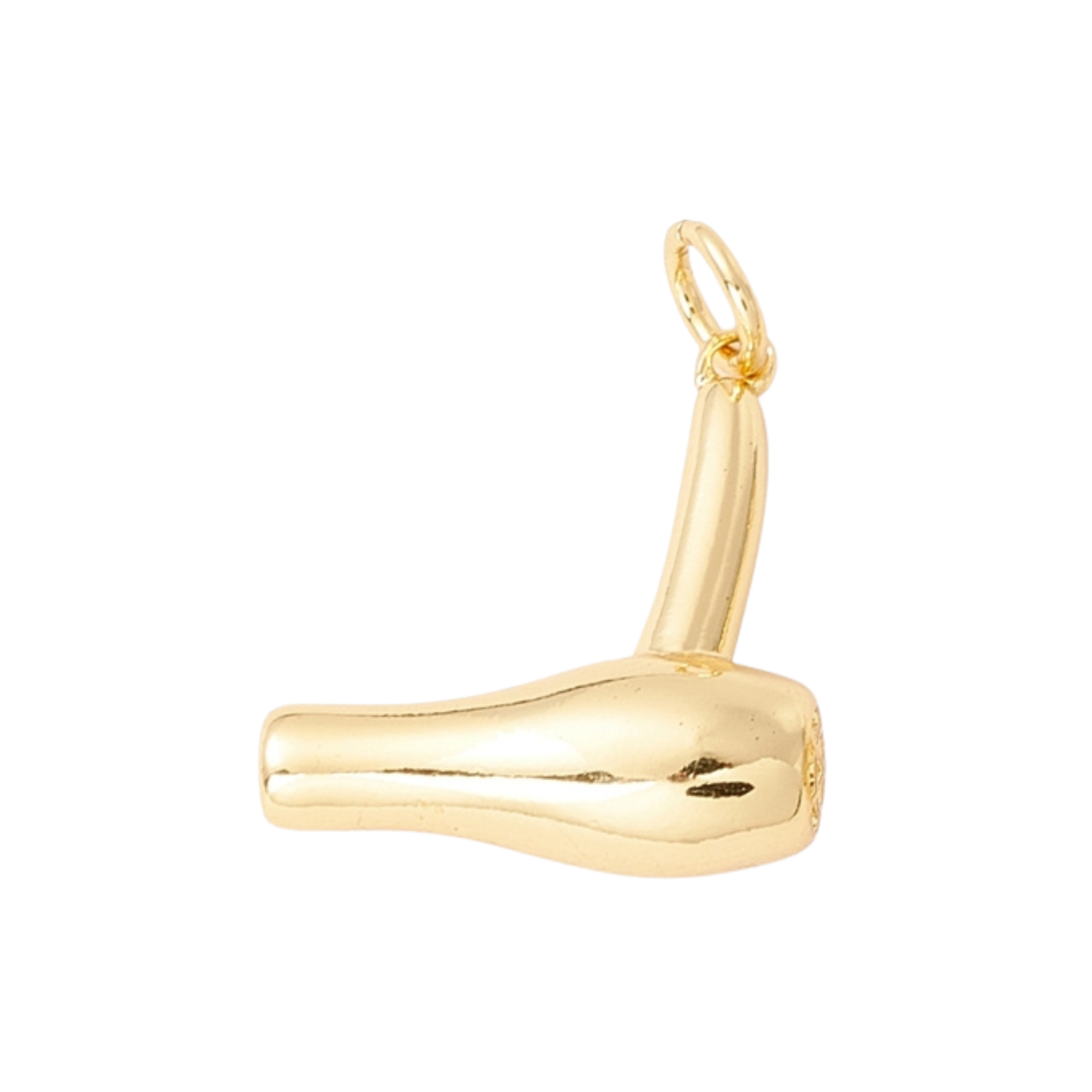 18k Gold Plated Brass Hair Dryer Cham