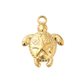 18k Gold Ion Plated Stainless Steel Turtle Charm