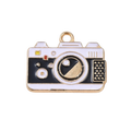 Gold Alloy Camera Charm