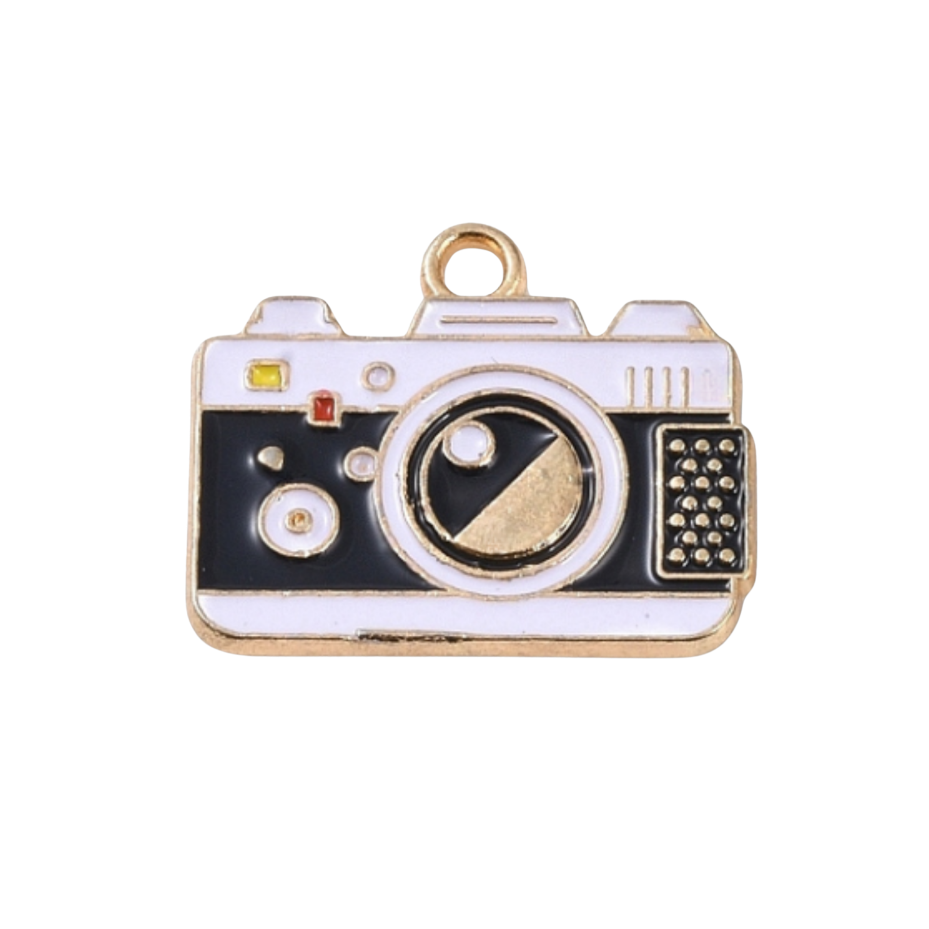 Gold Alloy Camera Charm