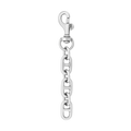 Silver Clip-On Bag Chain
