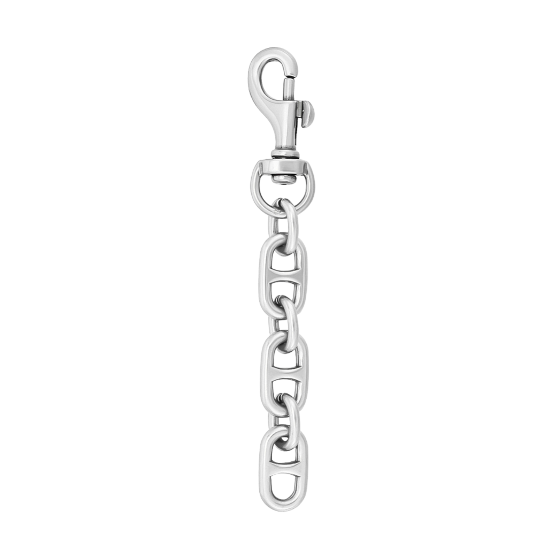 Silver Clip-On Bag Chain