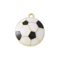 Gold Alloy Soccer Charm