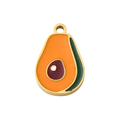 18k Gold PVD Stainless Steel Avocado Charm