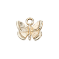 Gold Alloy Butterfly Charm