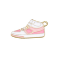 Gold Alloy Pink Sneaker Charm
