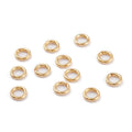 18k Gold Plated Stainless Steel 5mm Open Jump Rings