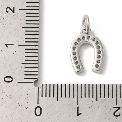 Horseshoe Silver Charm