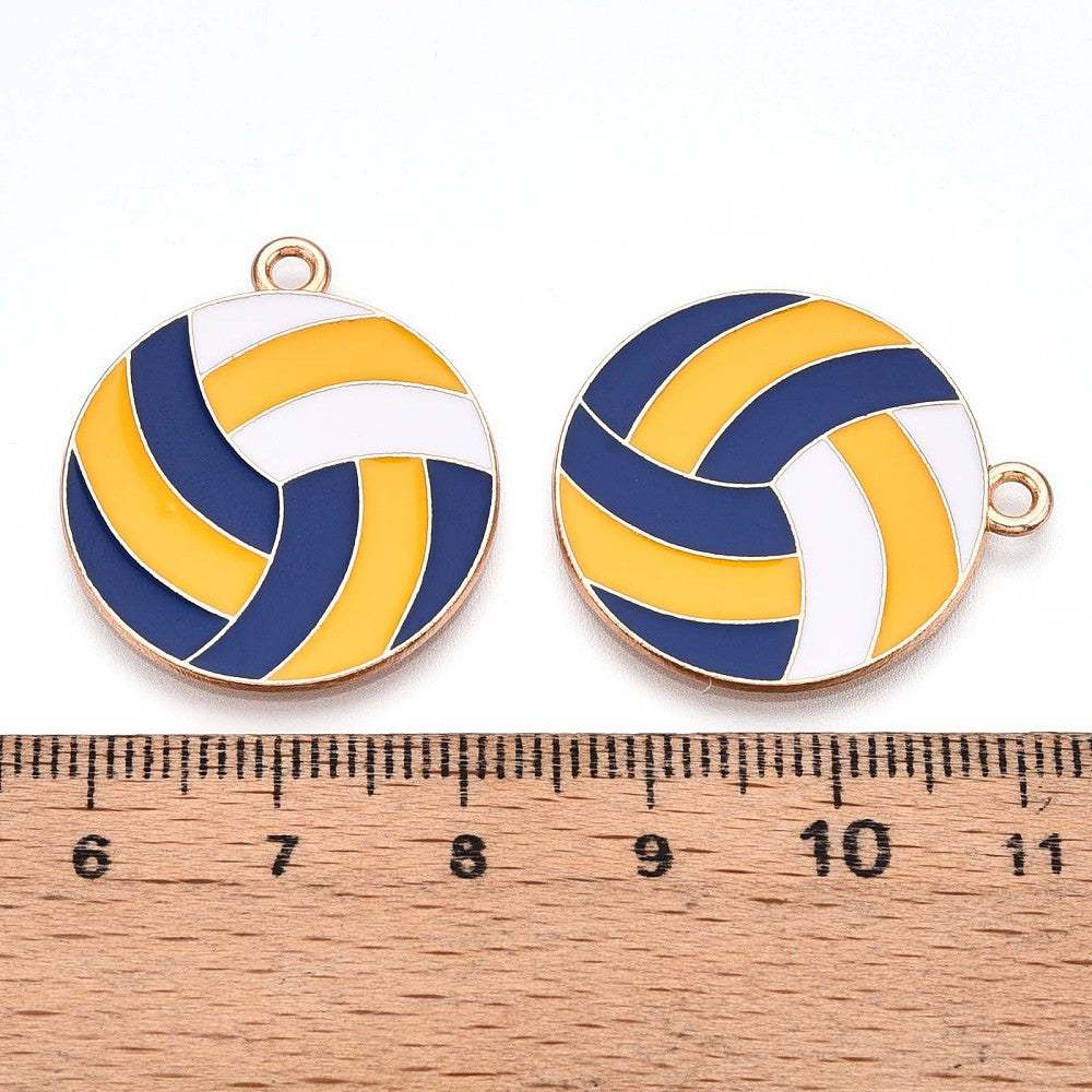 Volleyball Gold Charm